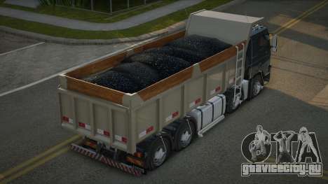 Volvo FM Bitruck Tipper для GTA San Andreas