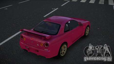 Nissan Skyline R34 Siswo для GTA 4