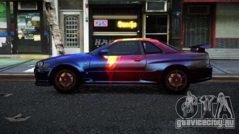 Nissan Skyline R34 Nolia S7 для GTA 4