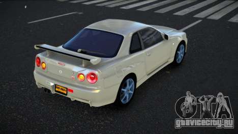 Nissan Skyline R34 Bassty для GTA 4