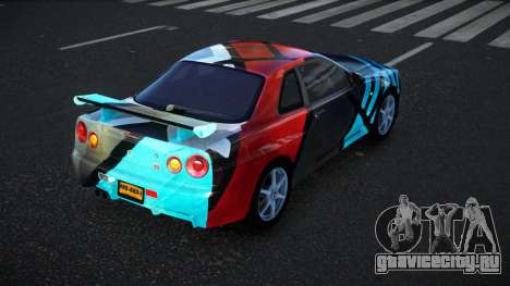 Nissan Skyline R34 Bassty S9 для GTA 4
