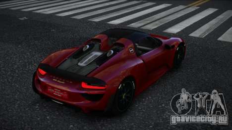 Porsche 918 Cubume для GTA 4