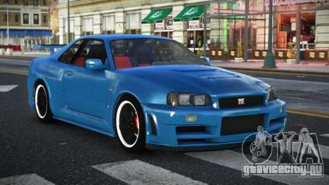 Nissan Skyline R34 Ozib для GTA 4
