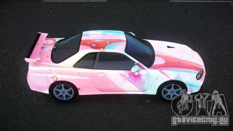 Nissan Skyline R34 Bassty S4 для GTA 4