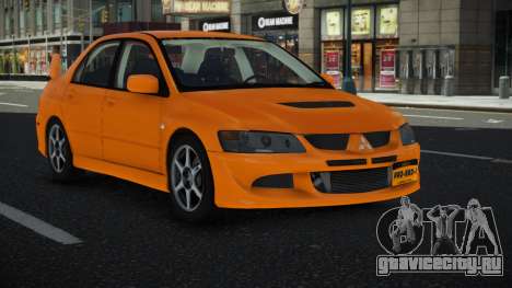 Mitsubishi Lancer Evolution VIII Howuqugaf для GTA 4