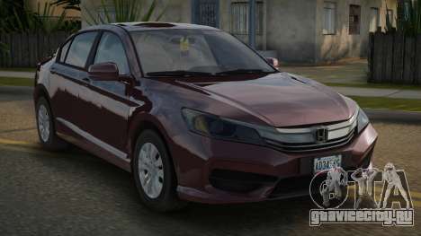 Honda Accord 2022 (Venezuela Sedan) для GTA San Andreas