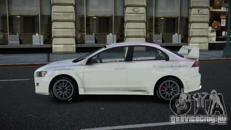 Mitsubishi Lancer Evolution X Bupvemo для GTA 4