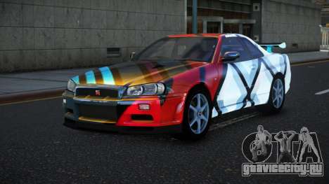 Nissan Skyline R34 Bassty S9 для GTA 4
