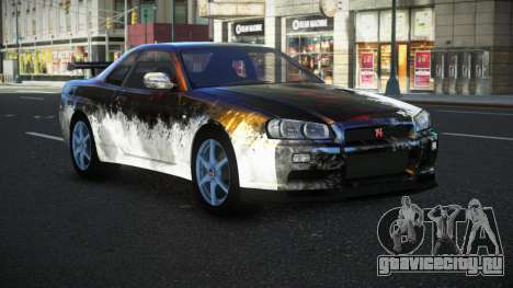 Nissan Skyline R34 Bassty S5 для GTA 4