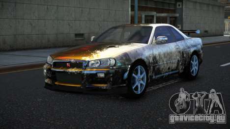 Nissan Skyline R34 Bassty S5 для GTA 4