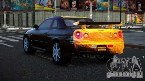 Nissan Skyline R34 Bassty S7 для GTA 4
