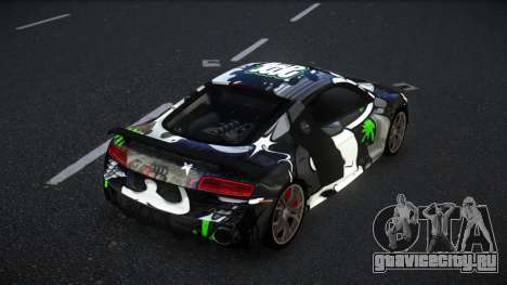 Audi R8 Elkyro S2 для GTA 4