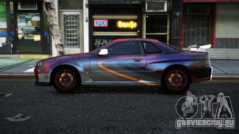 Nissan Skyline R34 Nolia S10 для GTA 4