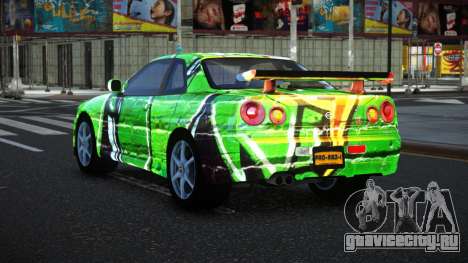 Nissan Skyline R34 Bassty S1 для GTA 4