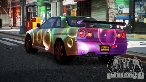 Nissan Skyline R34 Nolia S2 для GTA 4