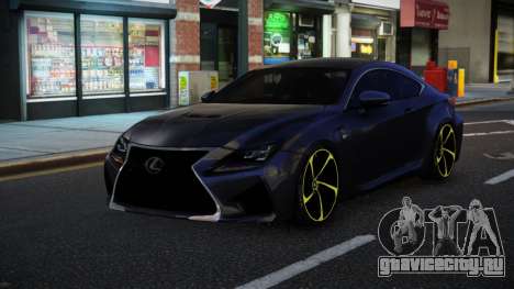Lexus RC F Yapvaza для GTA 4