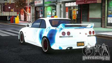Nissan Skyline R33 Joroca S7 для GTA 4