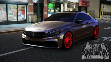 Mercedes-Benz C63S AMG Qoyihi для GTA 4