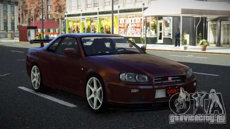 Nissan Skyline R34 Aheg для GTA 4