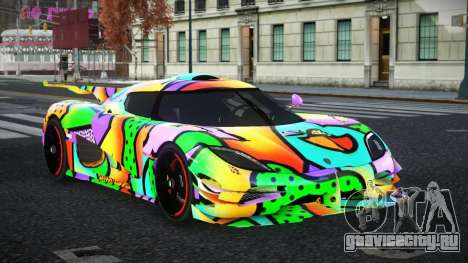 Koenigsegg Agera Nisanor S4 для GTA 4