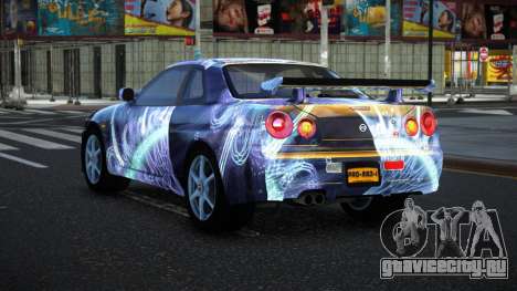 Nissan Skyline R34 Bassty S3 для GTA 4