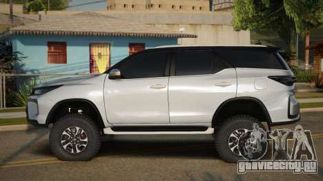 2022 Toyota Fortuner Legender Full interior для GTA San Andreas