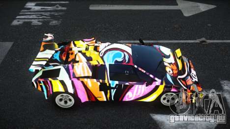 Lamborghini Countach Ragrace S6 для GTA 4