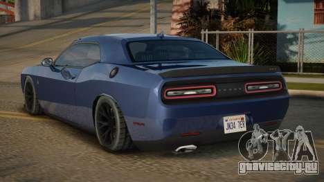 Dodge Challenger Hellcact LP для GTA San Andreas