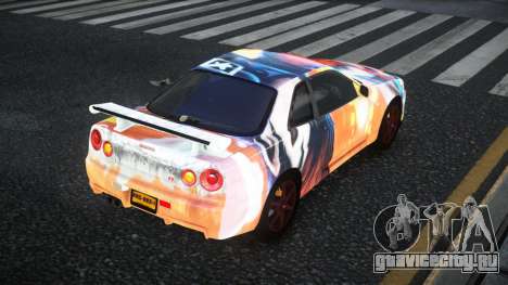 Nissan Skyline R34 Nolia S5 для GTA 4