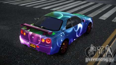 Nissan Skyline R34 Nolia S2 для GTA 4