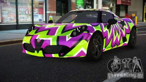Alfa Romeo 4C Haiza S8 для GTA 4