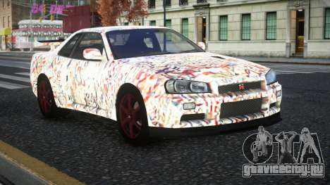 Nissan Skyline R34 Nolia S1 для GTA 4