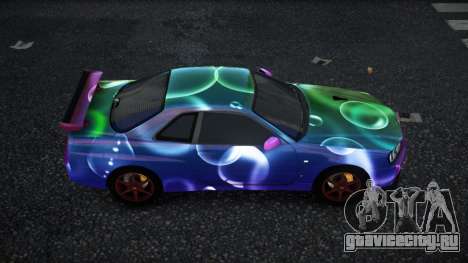 Nissan Skyline R34 Nolia S2 для GTA 4