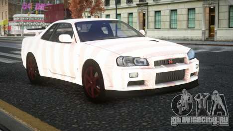 Nissan Skyline R34 Nolia S13 для GTA 4