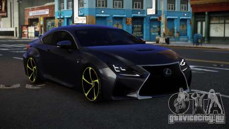 Lexus RC F Yapvaza для GTA 4