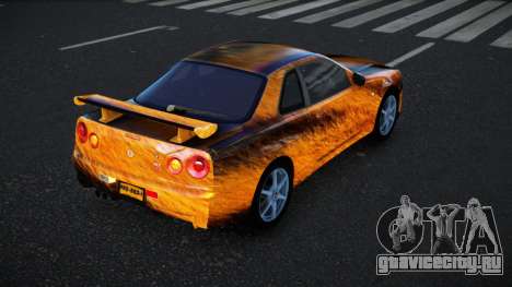 Nissan Skyline R34 Bassty S7 для GTA 4