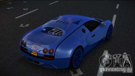 Bugatti Veyron Mabepebur для GTA 4