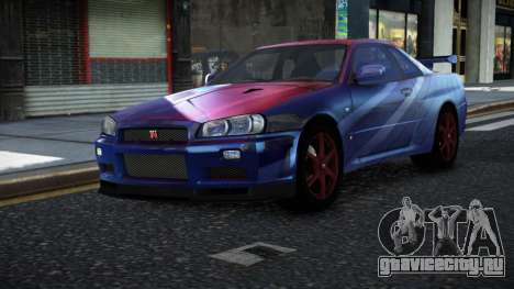 Nissan Skyline R34 Nolia S6 для GTA 4