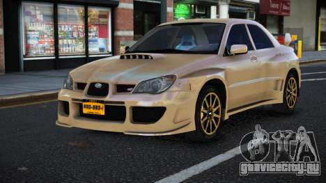 Subaru Impreza Ufug для GTA 4