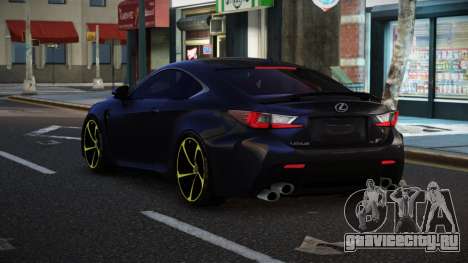 Lexus RC F Yapvaza для GTA 4