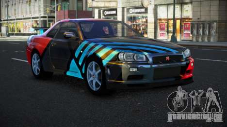 Nissan Skyline R34 Bassty S9 для GTA 4