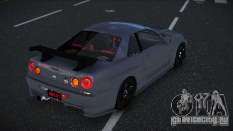 Nissan Skyline R34 Giguwiraz для GTA 4