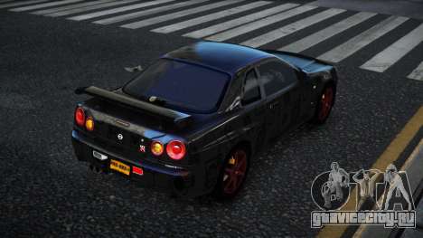 Nissan Skyline R34 Nolia S14 для GTA 4