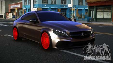 Mercedes-Benz C63S AMG Qoyihi для GTA 4