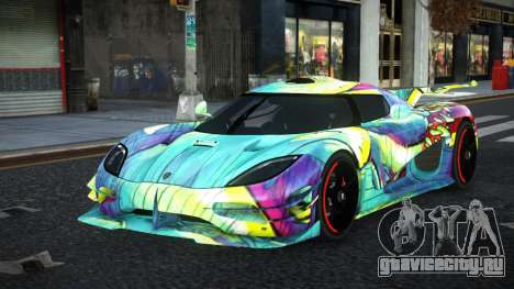 Koenigsegg Agera Nisanor S6 для GTA 4