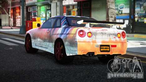 Nissan Skyline R34 Nolia S5 для GTA 4