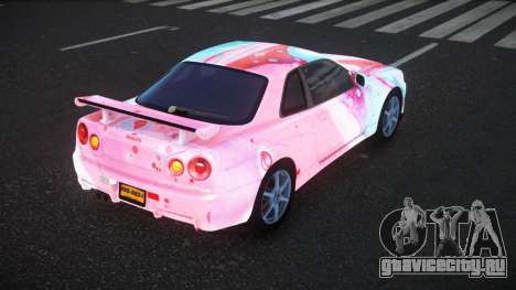 Nissan Skyline R34 Bassty S4 для GTA 4