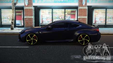 Lexus RC F Yapvaza для GTA 4