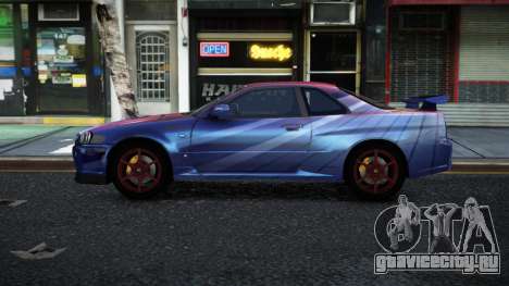 Nissan Skyline R34 Nolia S6 для GTA 4