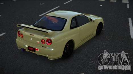 Nissan Skyline R34 Hijaye для GTA 4